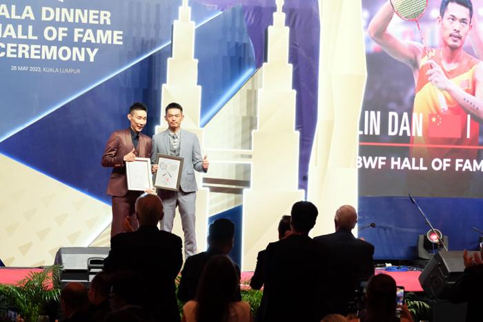 林丹、李宗伟入选世界羽联名人堂