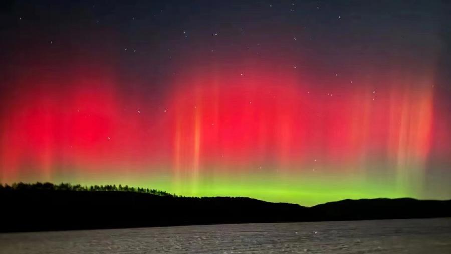 是极光！来内蒙古赴一场罕见的视觉盛宴