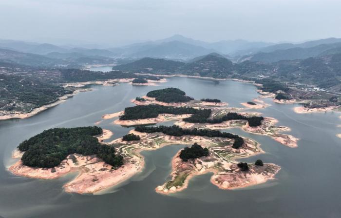 航拍“福建千岛湖”——翠屏湖