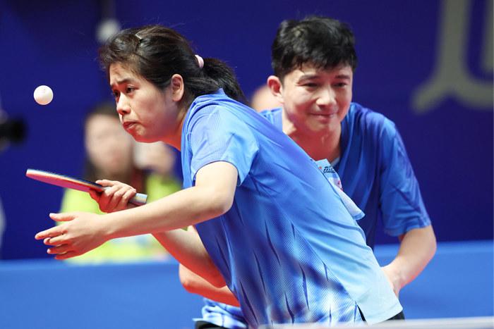乒乓“夫妻档”残特奥会夺金 演绎“最美默契”