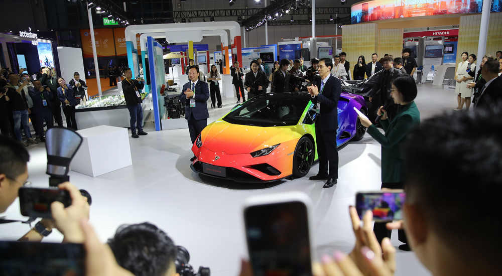 【中新画报】进博会里Citywalk，根本停不下来！