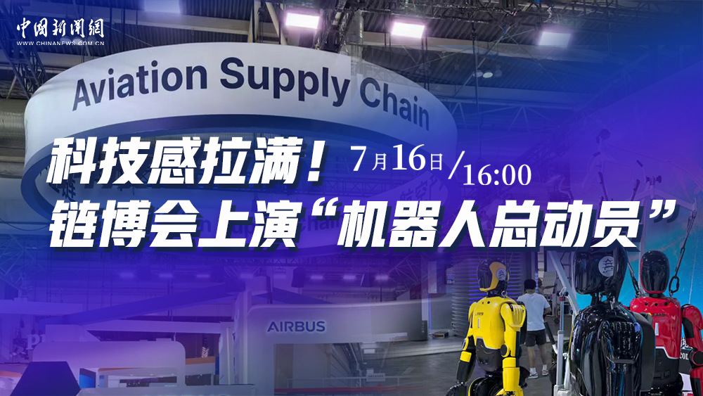 科技感拉满！链博会上演“机器人总动员”