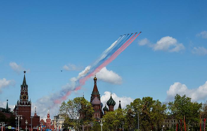 莫斯科举行卫国战争胜利日阅兵式彩排